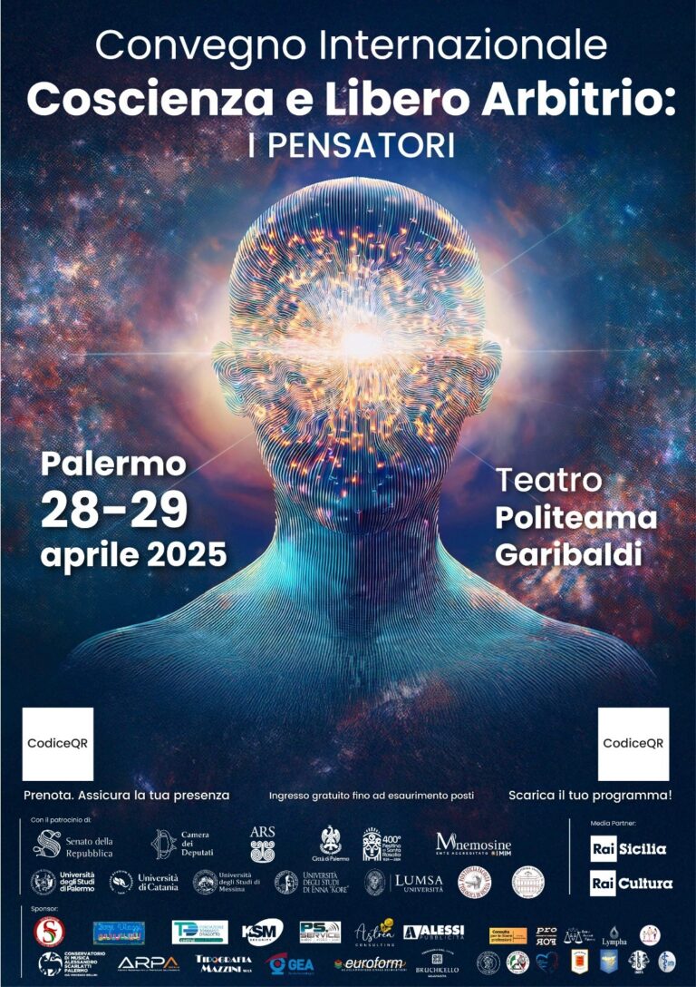 Coscienza e libero arbitrio 2025